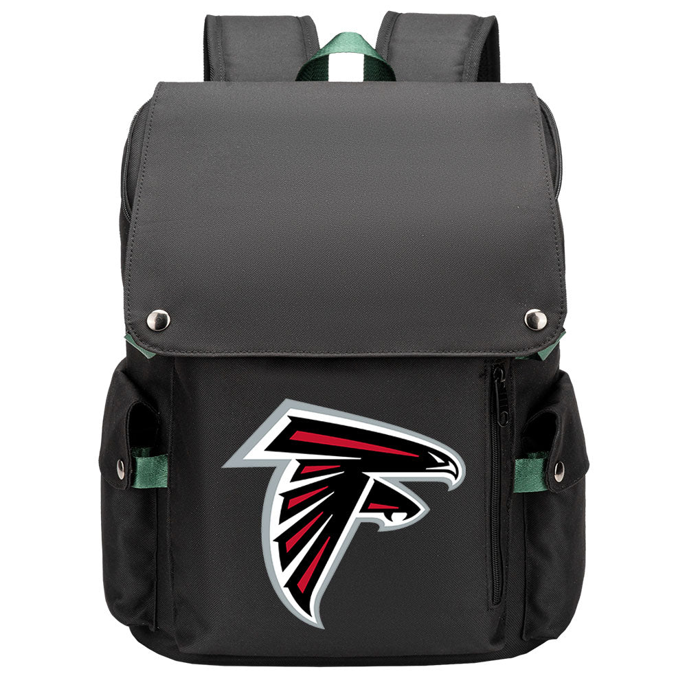 Atlanta Falcons Football Team Rugby Laptop Backpack Oxford School Bag