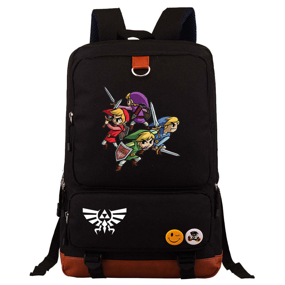 Zelda Proof Backpack NoteBook Laptop School Bag
