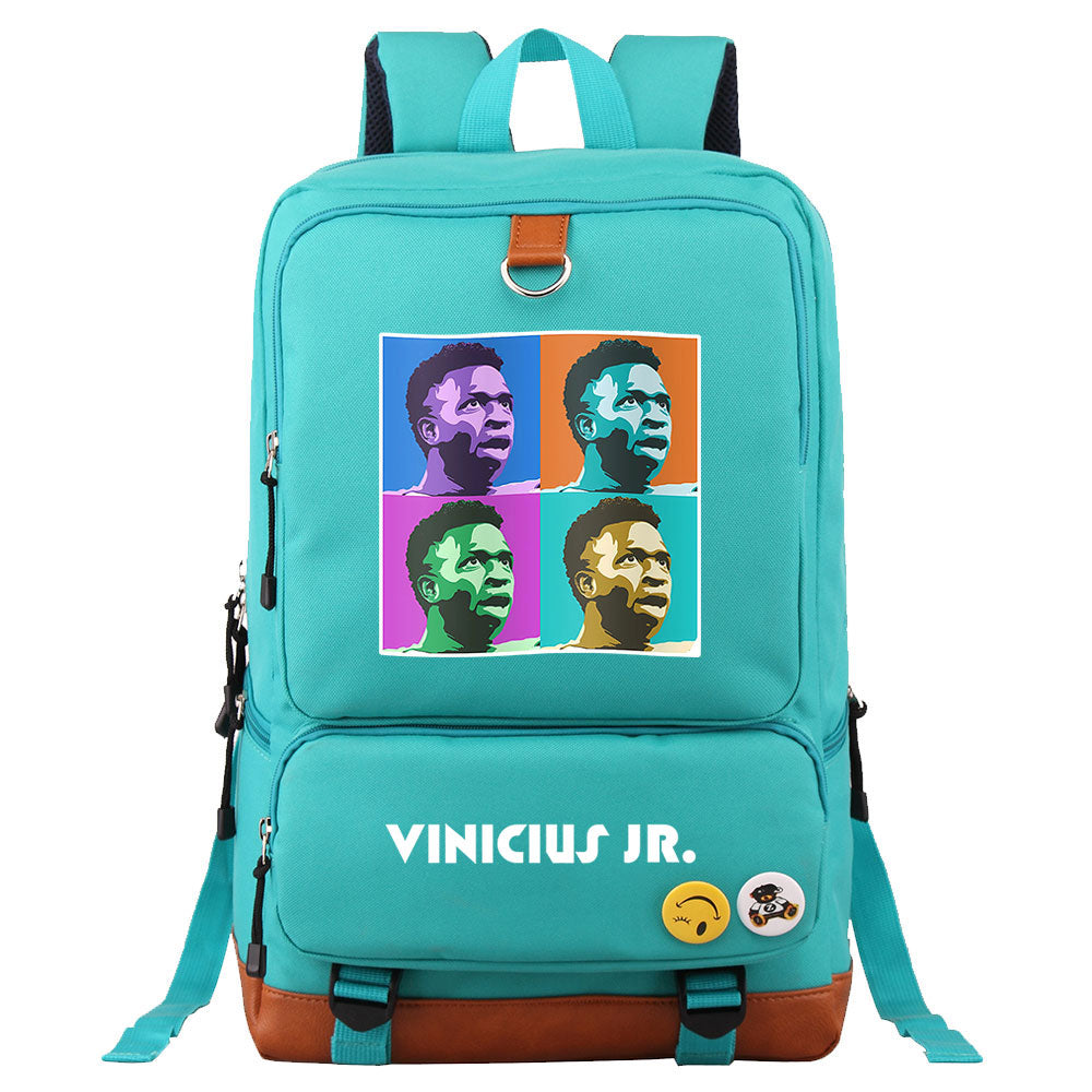 Vinicius Junior FC Proof Backpack NoteBook Laptop School Bag