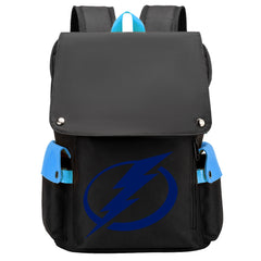 Tampa Bay Lightning Hockey Team School Backpack Oxford Laptop Bag