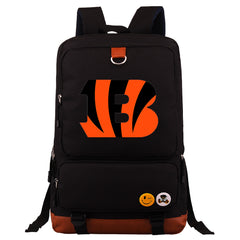Cincinnati Bengals Football Team Rugby Proof Backpack NoteBook Laptop School Bag