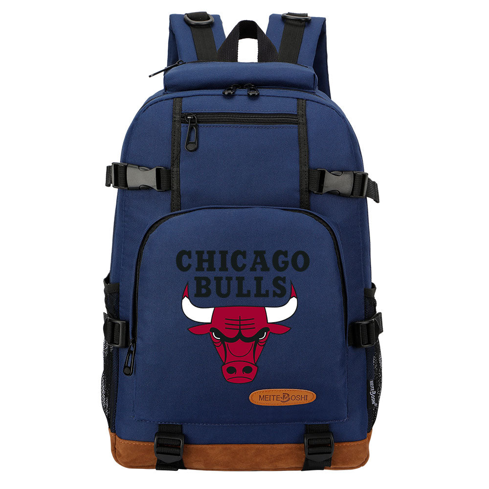 Chicago Bulls Waterproof Backpack School Notebook Travel Bag