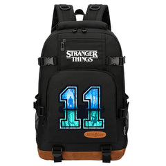 Strangers Things 11 Waterproof Backpack School Notebook Travel Bag