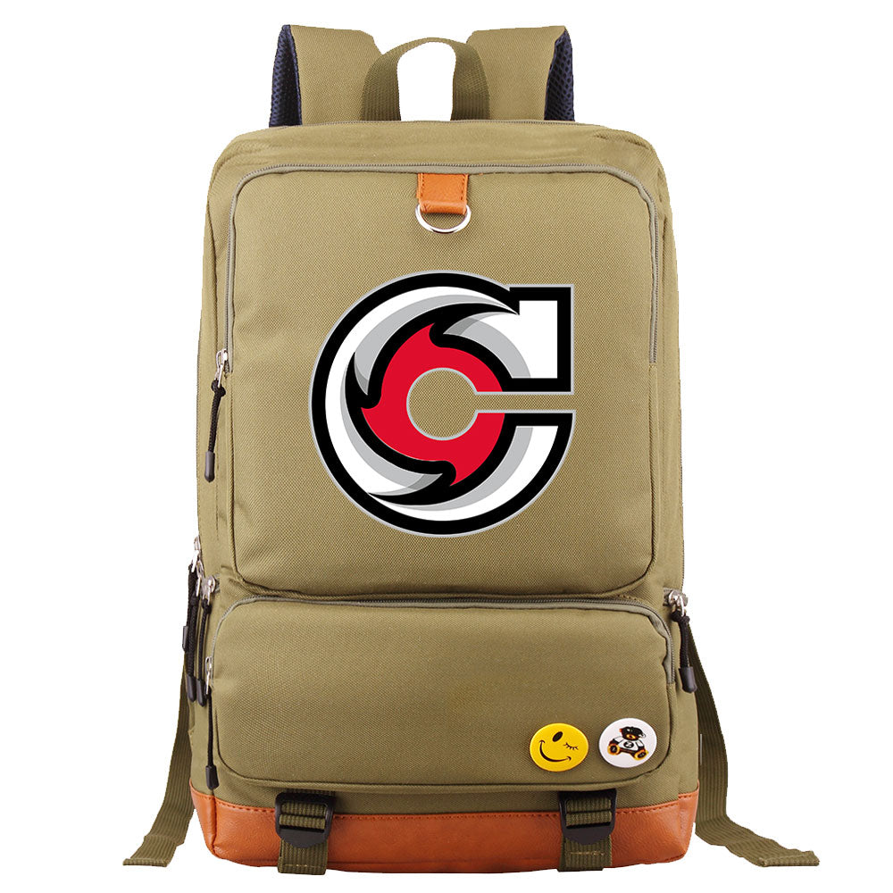 Cincinnati Cyclones Hockey Team Proof Backpack NoteBook Laptop School Bag