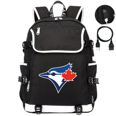 Toronto Blue Jays Backpack School Notebook Travel Bags