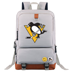 Pittsburgh Penguins Hockey Team Proof Backpack NoteBook Laptop School Bag