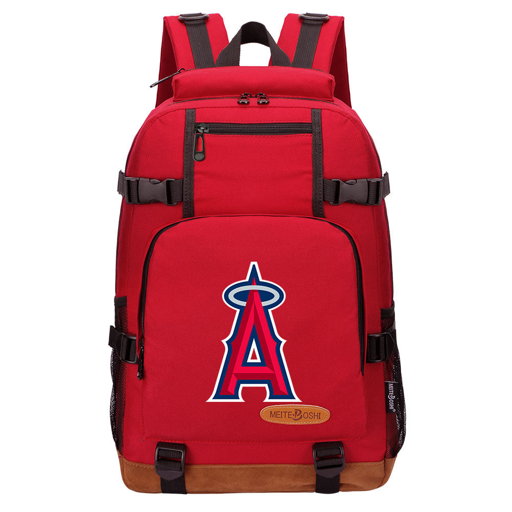 Los Angeles Angels Waterproof Backpack School Notebook Travel Bag