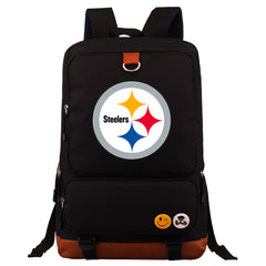 Pittsburgh Steelers Football Team Rugby Proof Backpack NoteBook Laptop School Bag