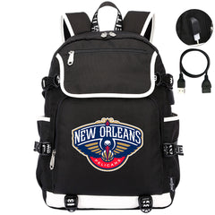New Orleans Backpack School Notebook Travel Bags