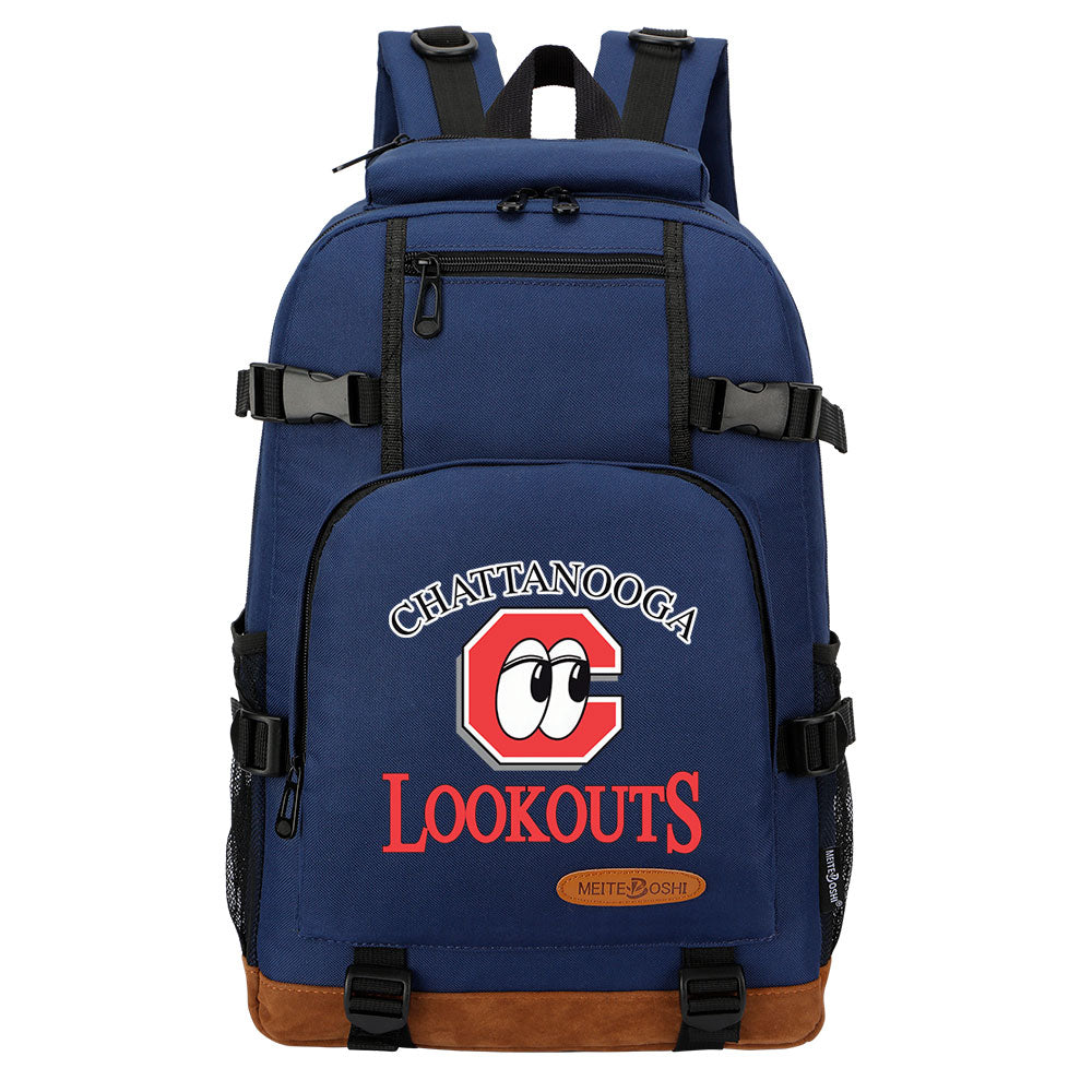 Chattanooga Lookouts Waterproof Backpack School Notebook Travel Bag