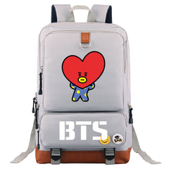 BTS TATA Proof Backpack NoteBook Laptop School Bag