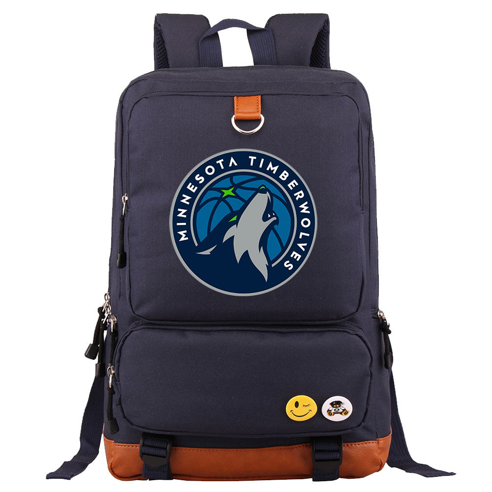 Minnesota Timberwolves Water Proof Backpack NoteBook Laptop School Bag