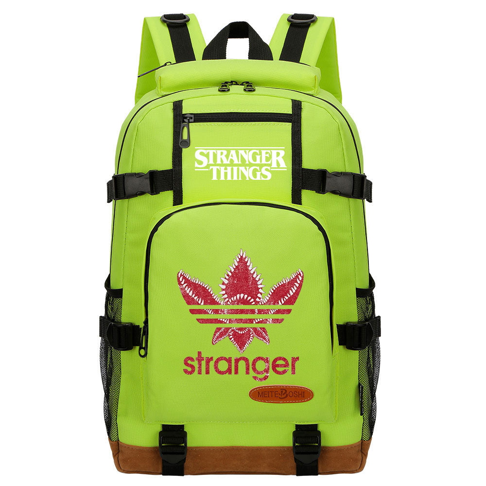 Strangers Things The Demogorgon Waterproof Backpack School Notebook Travel Bag