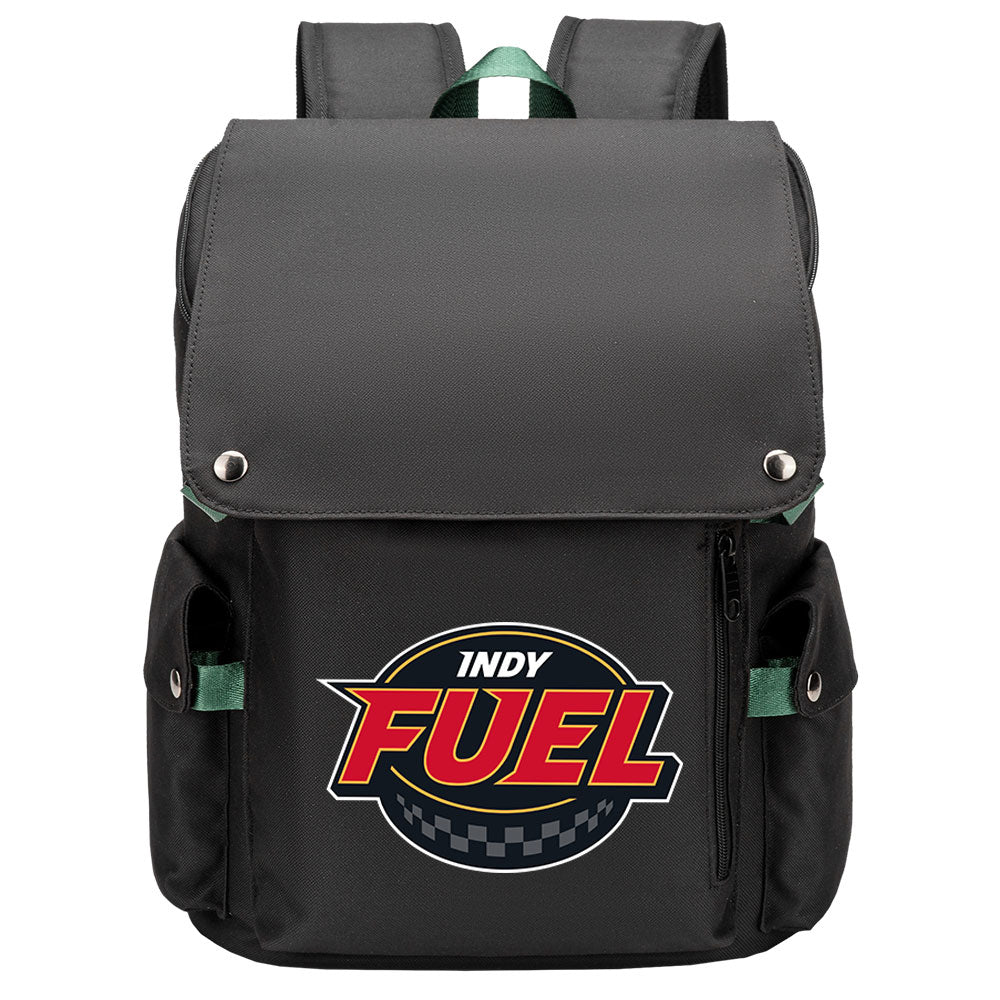 Indy Fuel Hockey Team School Backpack Oxford Laptop Bag