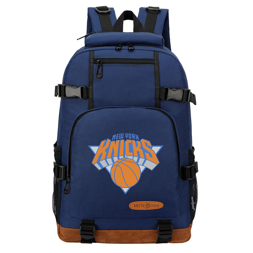 New York Knicks Waterproof Backpack School Notebook Travel Bag