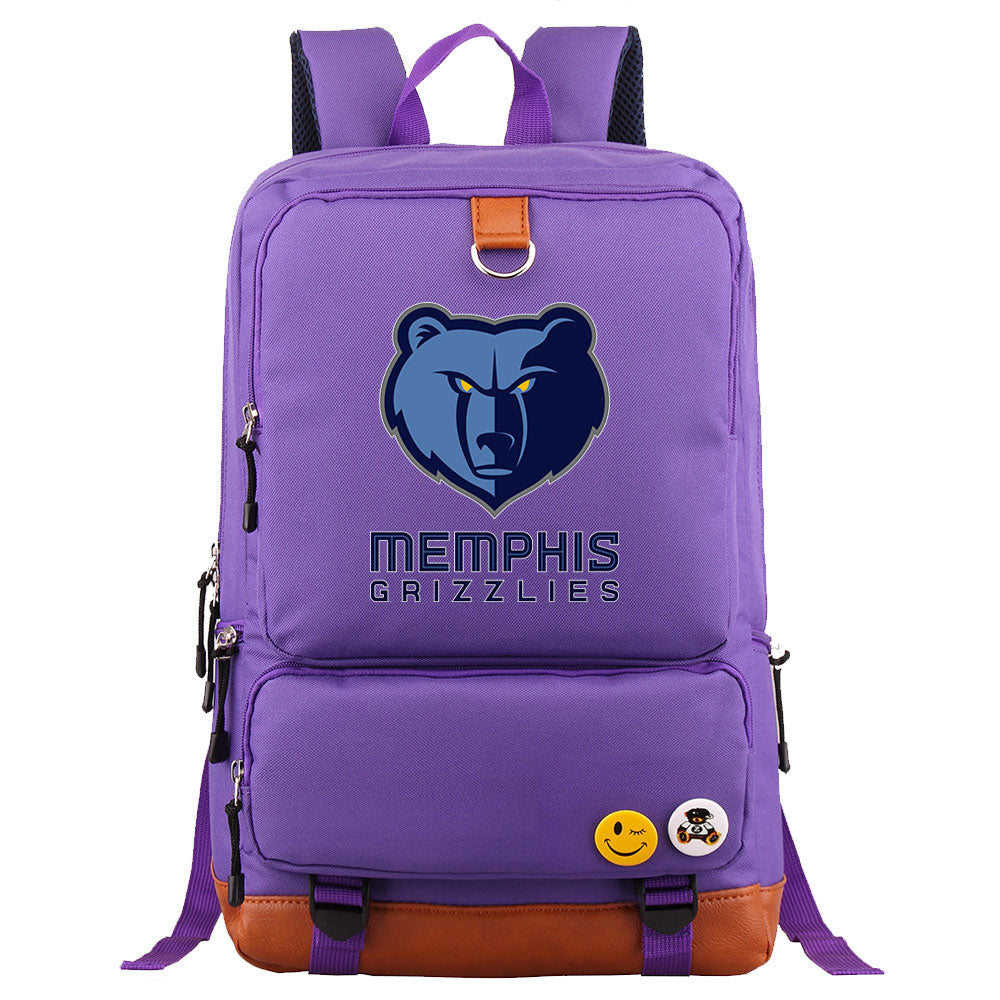 Memphis Grizzlies Water Proof Backpack NoteBook Laptop School Bag