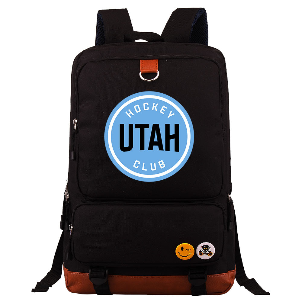 Utah Hockey Club Hockey Team Proof Backpack NoteBook Laptop School Bag