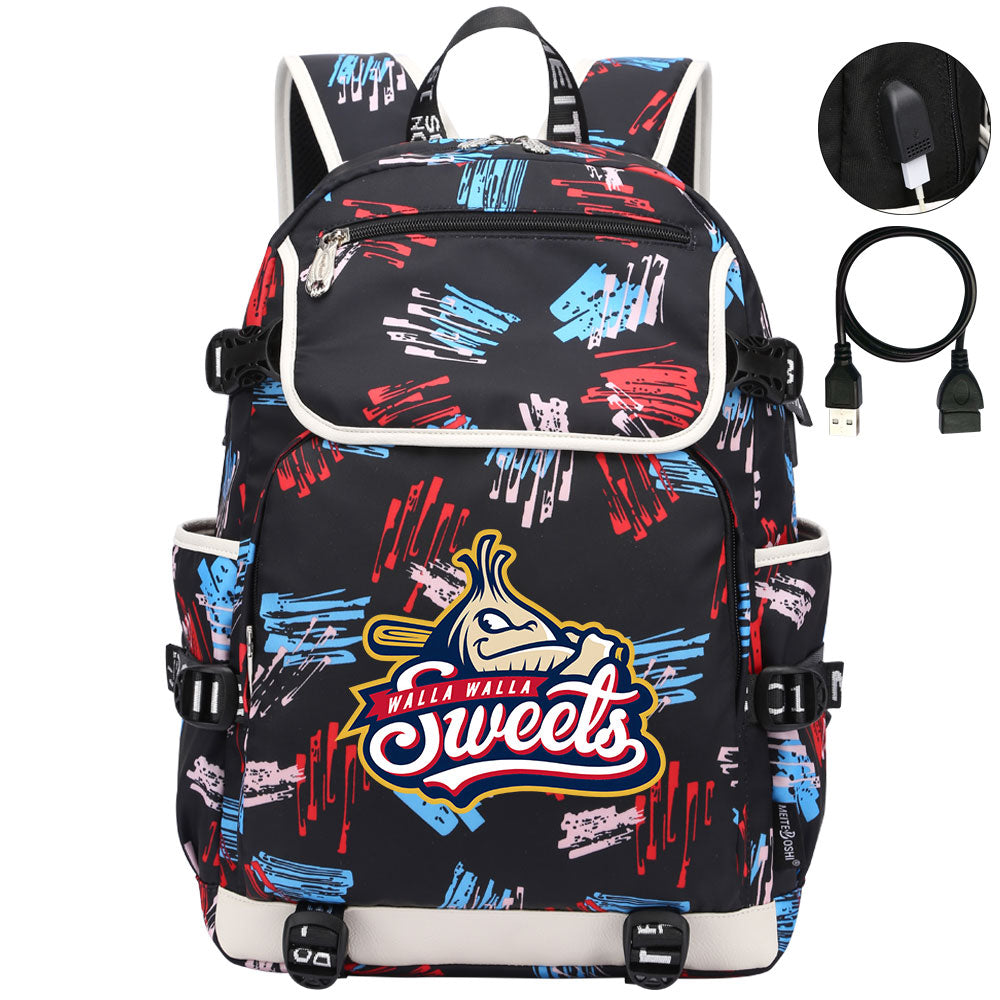 Walla Walla Sweets Backpack School Notebook Travel Bags