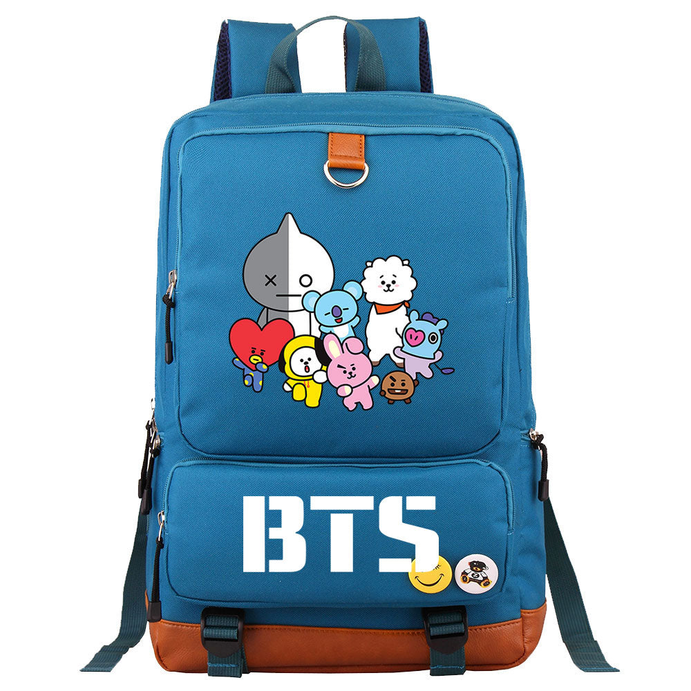 BTS Proof Backpack NoteBook Laptop School Bag