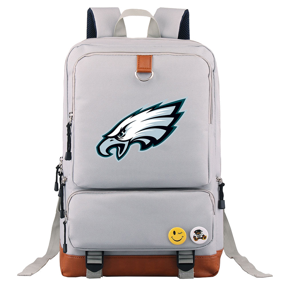 Philadelphia Eagles Football Team Rugby Proof Backpack NoteBook Laptop School Bag