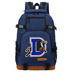 Durham Bulls Waterproof Backpack School Notebook Travel Bag