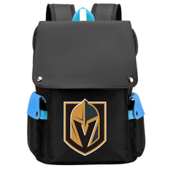 Vegas Golden Knights Hockey Team School Backpack Oxford Laptop Bag