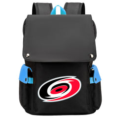 Carolina Hurricanes Hockey Team School Backpack Oxford Laptop Bag