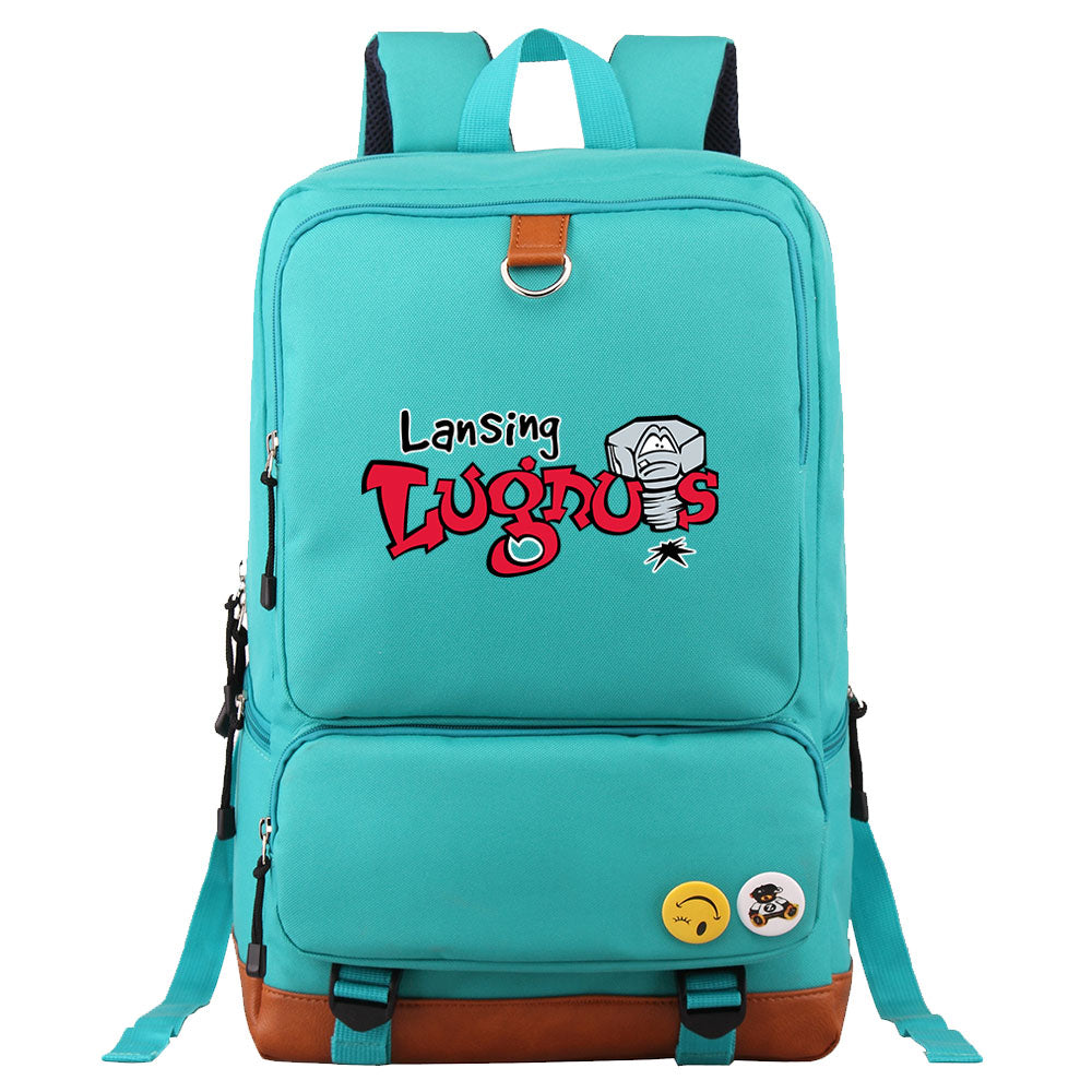 Lansing Lugnuts Proof Backpack NoteBook Laptop School Bag