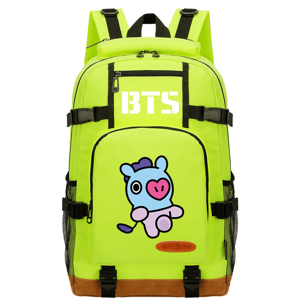 Kpop BTS  Mang J hope Waterproof Backpack School Notebook Travel Bag