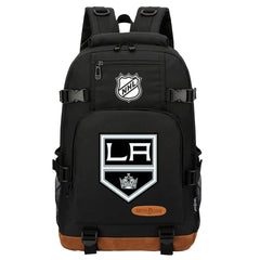 Los Angeles Kings Hockey League Waterproof Backpack School Notebook Travel Bag