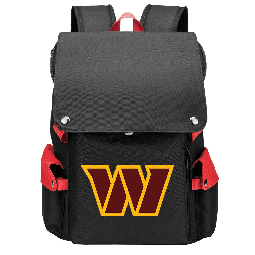 Washington Commanders Football Team Rugby Laptop Backpack Oxford School Bag