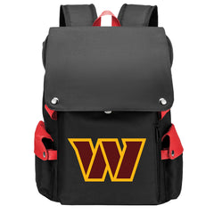 Washington Commanders Football Team Rugby Laptop Backpack Oxford School Bag
