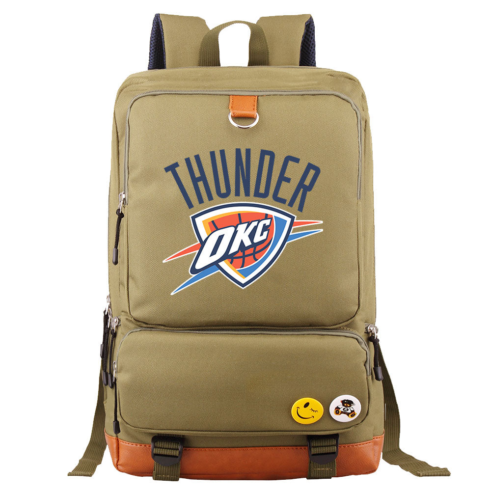 Oklahoma City Thunder Water Proof Backpack NoteBook Laptop School Bag