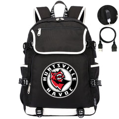 Huntsville Havoc Hockey League Backpack School Notebook Travel Bag
