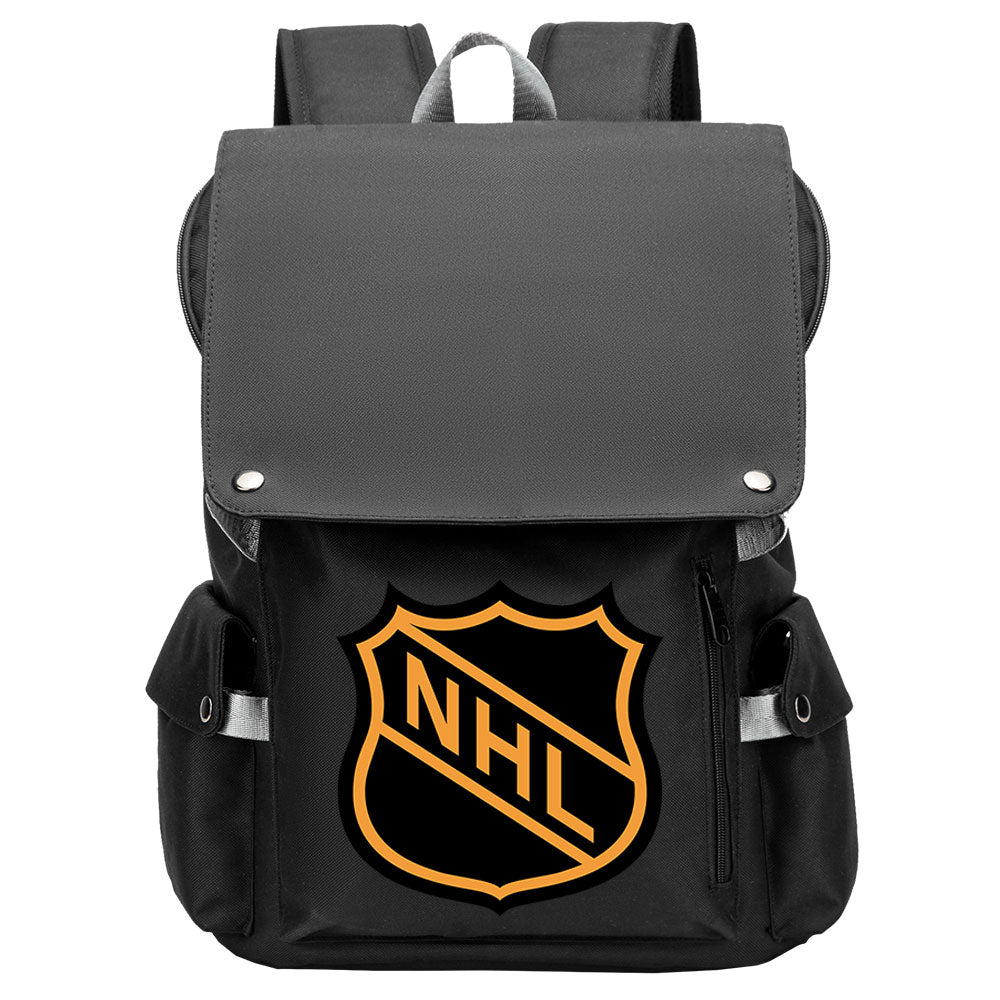 Hockey Team Laptop Backpack Oxford School Bag