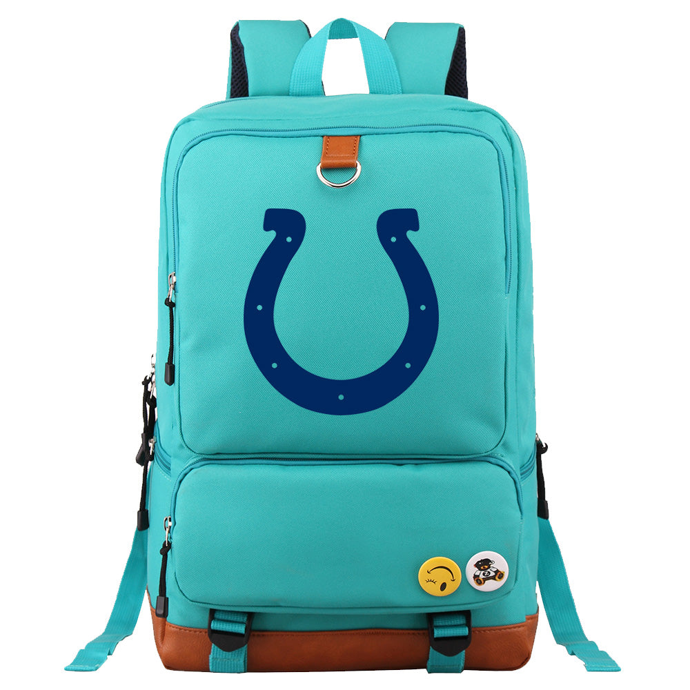 Indianapolis Colts Football Team Rugby Proof Backpack NoteBook Laptop School Bag