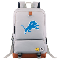 Detroit Lions Football Team Rugby Proof Backpack NoteBook Laptop School Bag