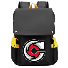 Cincinnati Cyclones Hockey Team School Backpack Oxford Laptop Bag