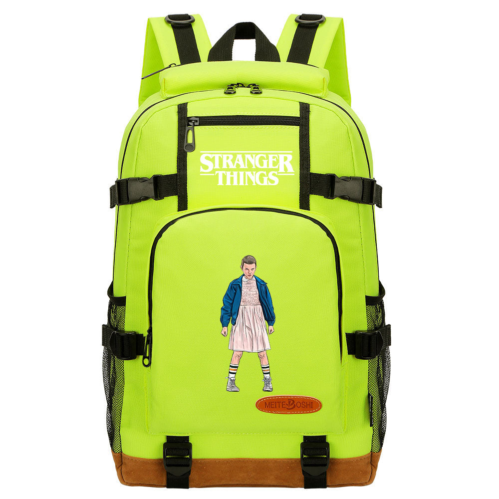 Strangers Things El Waterproof Backpack School Notebook Travel Bag