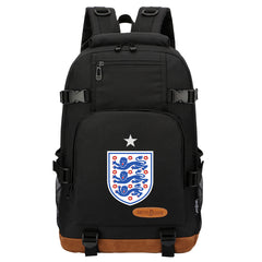 England National Football Team Waterproof Backpack School Notebook Travel Bag