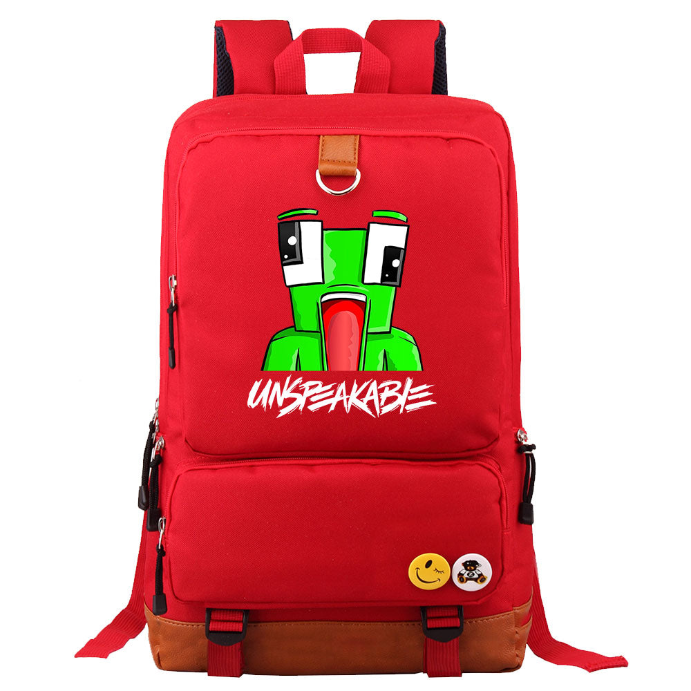Game Unspeakable Proof Backpack NoteBook Laptop School Bag