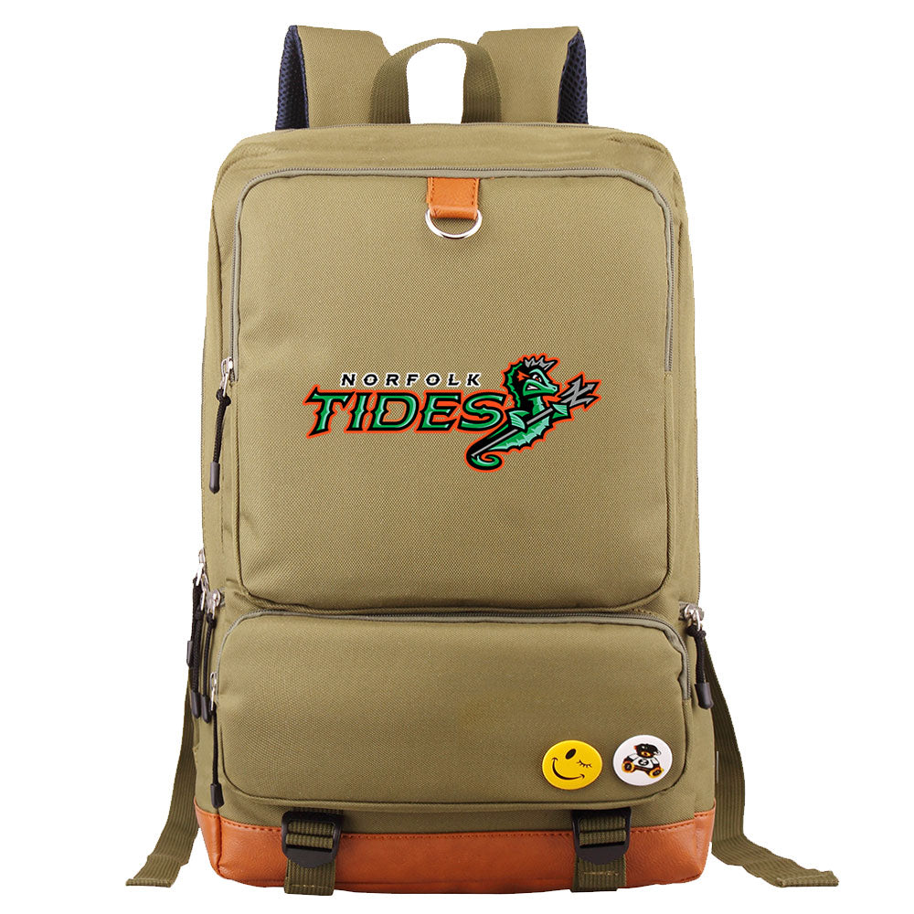 Norfolk Tides Proof Backpack NoteBook Laptop School Bag