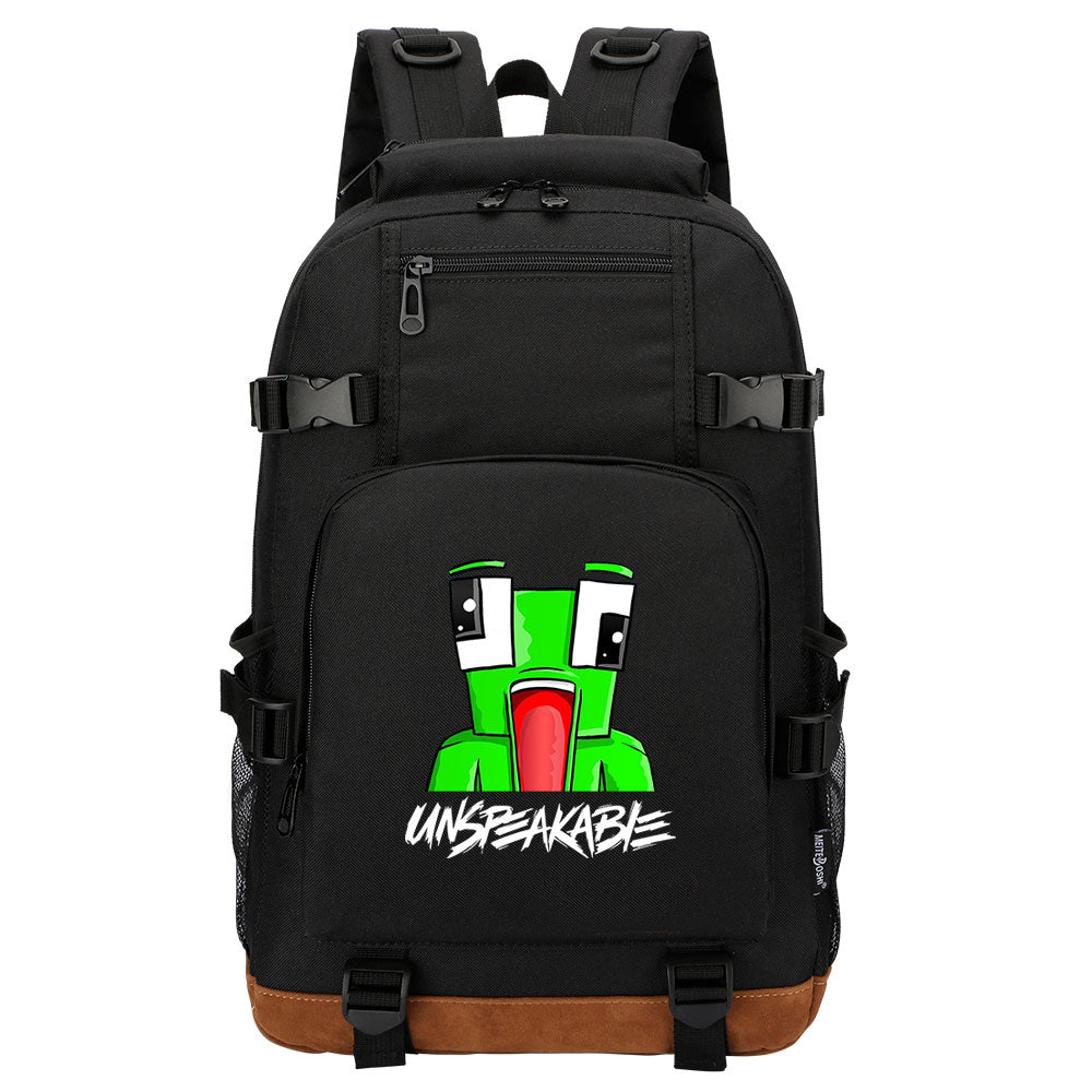 Game Unspeakable Frog Waterproof Backpack School Notebook Travel Bag