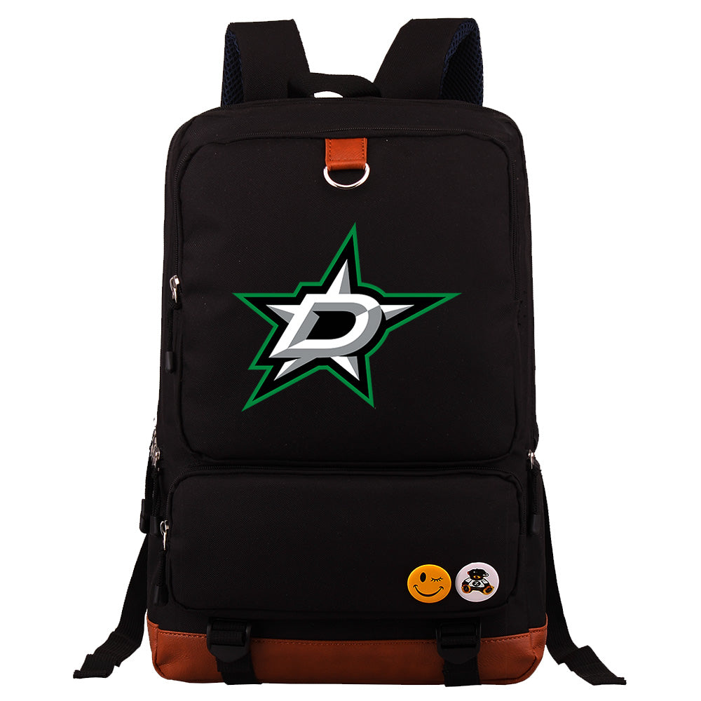 Dallas Stars Hockey Team Proof Backpack NoteBook Laptop School Bag