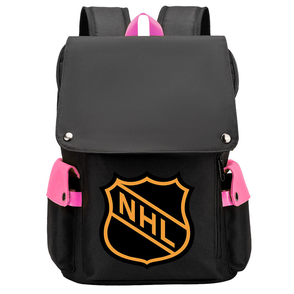Hockey Team Laptop Backpack Oxford School Bag