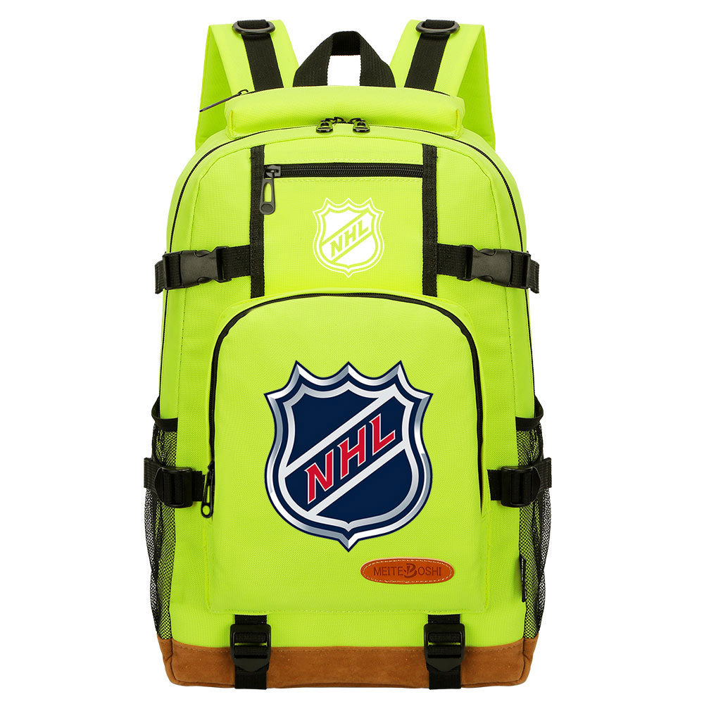 Hockey Team Waterproof Backpack School Notebook Travel Bag