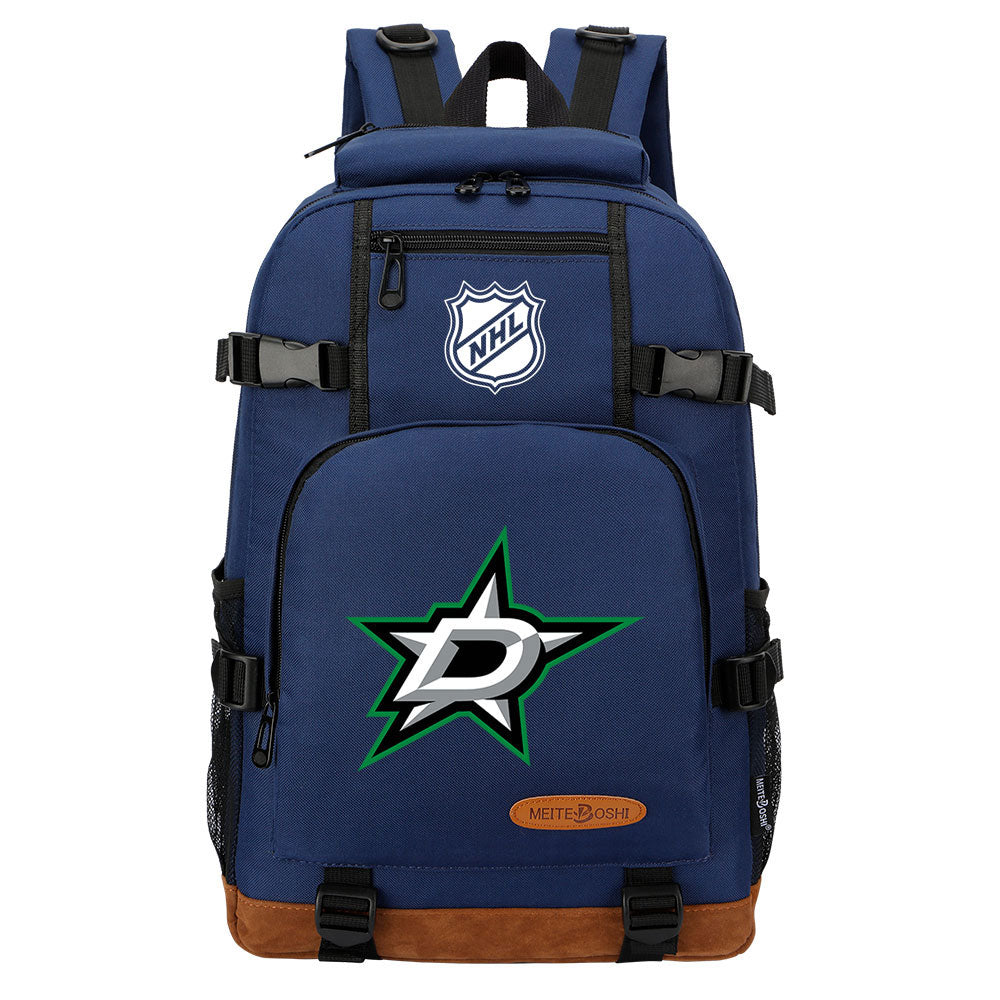 Dallas Stars Hockey League Waterproof Backpack School Notebook Travel Bag