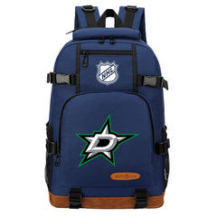 Dallas Stars Hockey League Waterproof Backpack School Notebook Travel Bag
