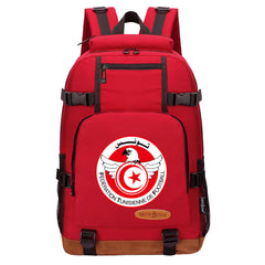 Tunisian National Football Team Waterproof Backpack School Notebook Travel Bag