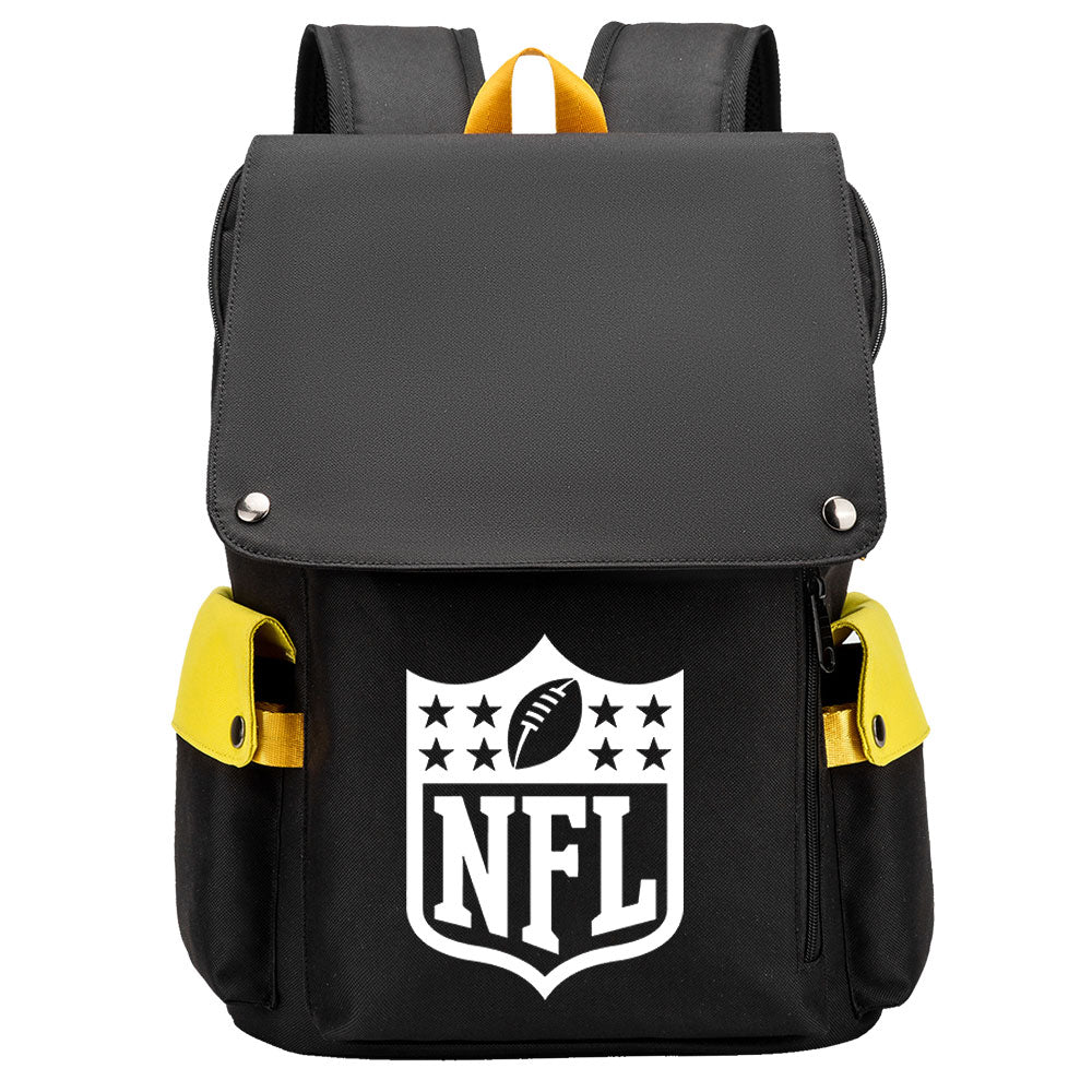 Football Team Rugby Laptop Backpack Oxford School Bag